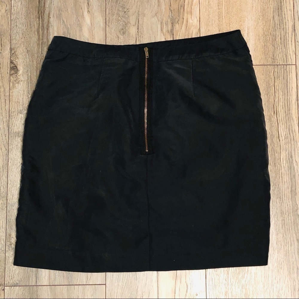H&M Black Metallic Mini Skirt - Picture 5 of 8